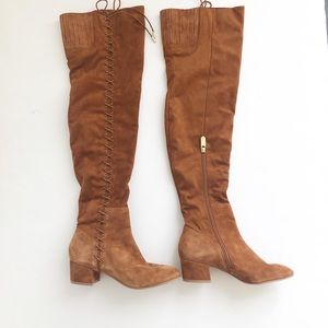 Brian Atwood Mally over the knee boots